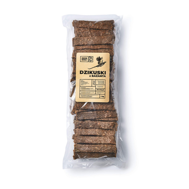Dzikuski z bażanta - przekąska [megapaka - 1 kg]