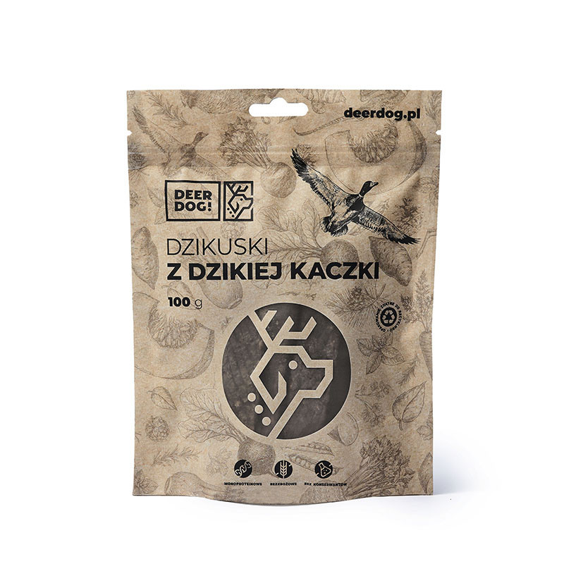 Dzikuski z dzikiej kaczki - przekąska
