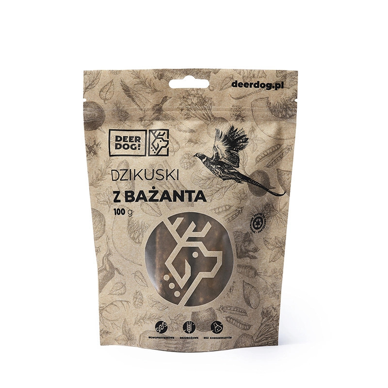 Dzikuski z bażanta - przekąska