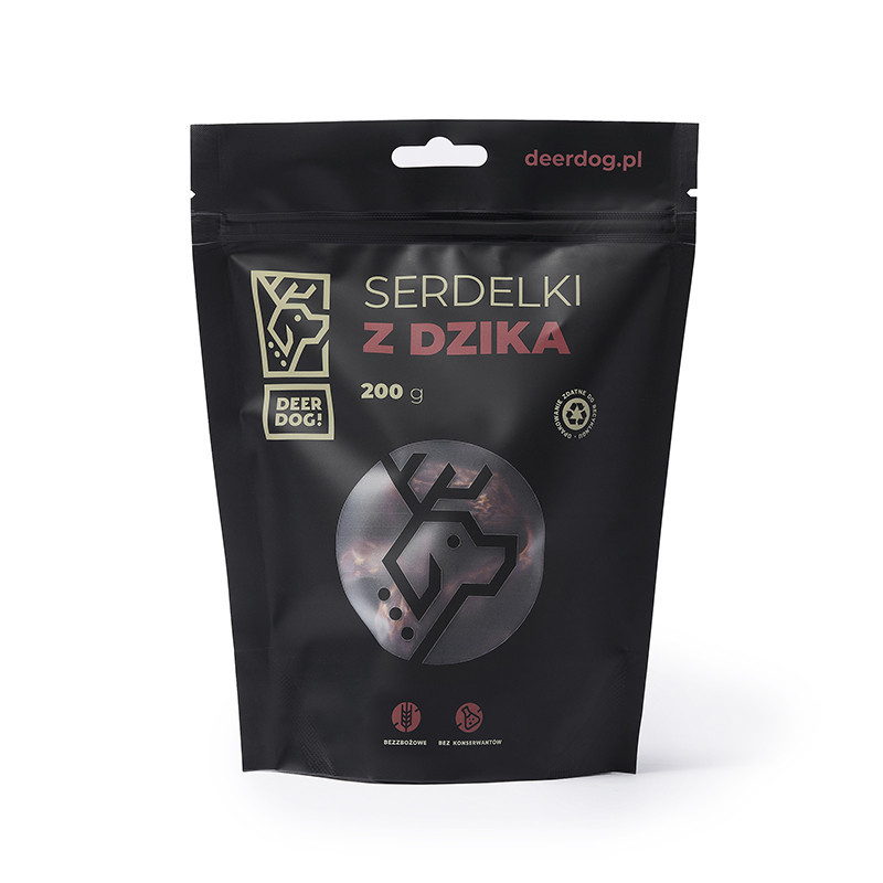 Serdelki z DZIKA [opakowanie 200 g]