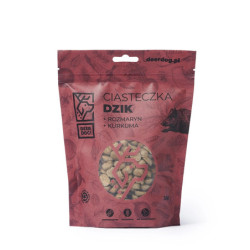 Ciasteczka DZIK + ROZMARYN + KURKUMA [opakowanie 300 g]