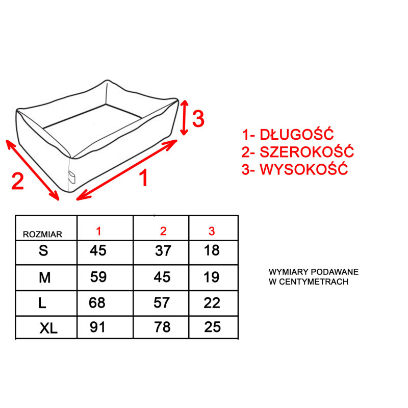 Legowisko dla psa LOVELAS beżowy wzór