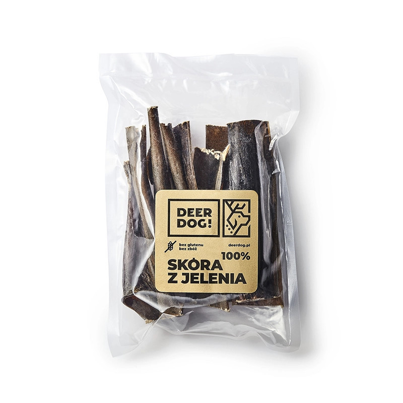 Gryzak Skóra z jelenia [opakowanie 200 g]