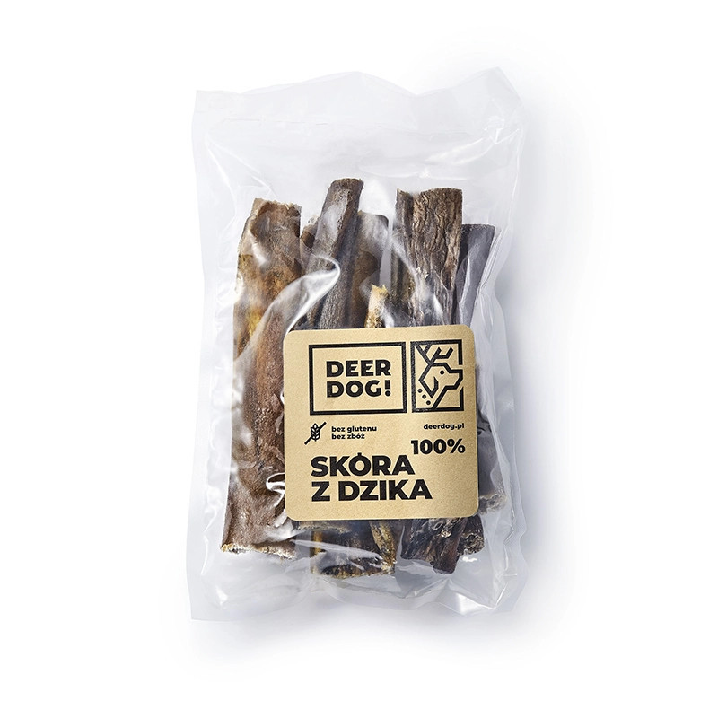 Gryzak Skóra z dzika [opakowanie 200 g]